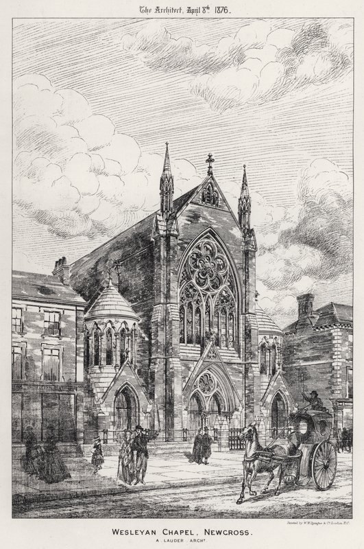 Capilla Wesleyana, Newcross de English School