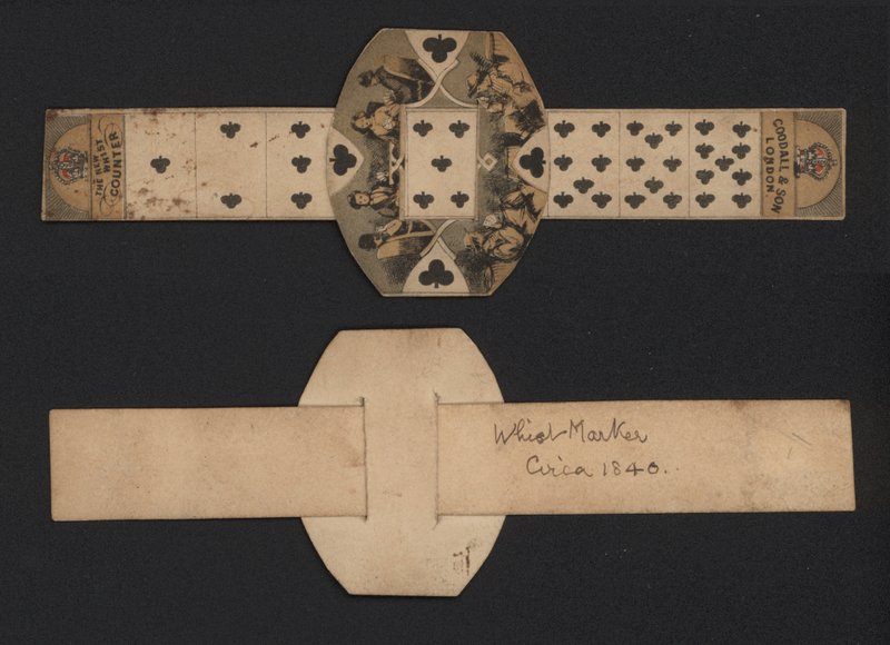 Contador de whist, c. 1840 de English School