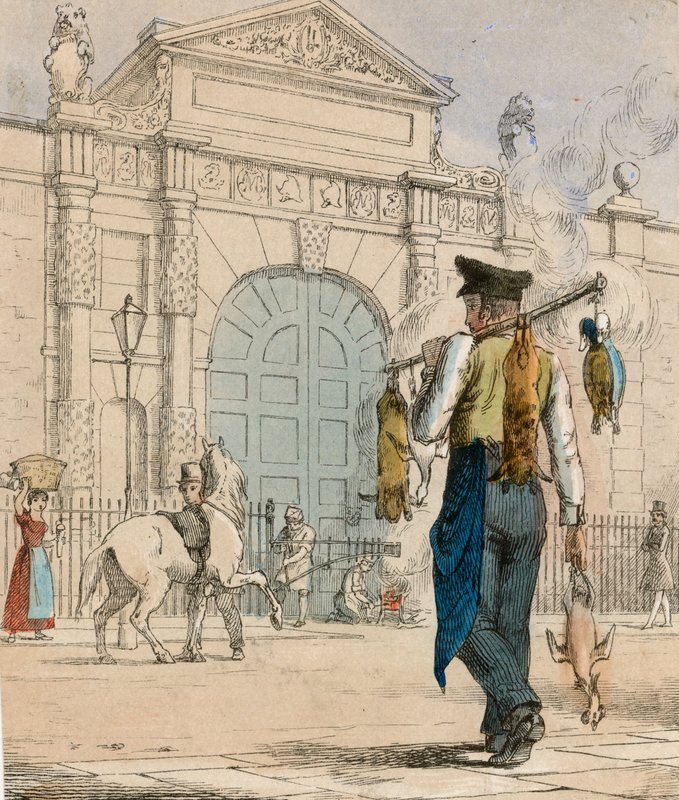 Pato salvaje, conejo y ave de corral de English School