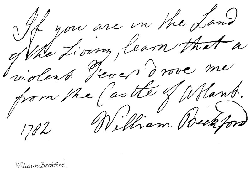 William Beckford de English School