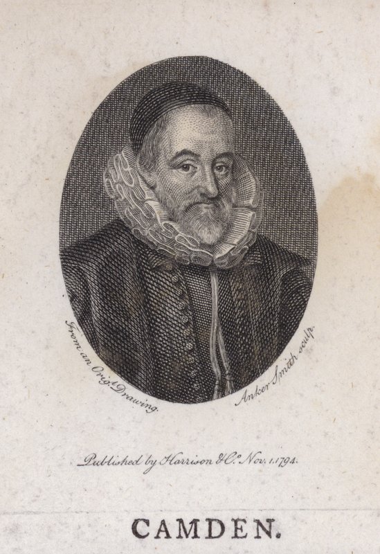 William Camden, anticuario, historiador y geógrafo inglés de English School