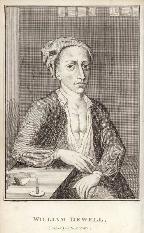 William Dewell, Ejecutado en noviembre de 1740 de English School