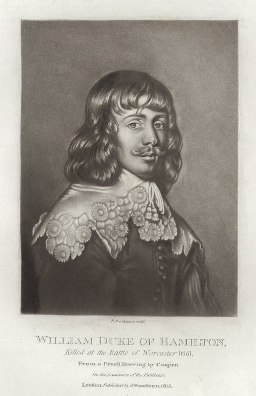 William Duque de Hamilton de English School