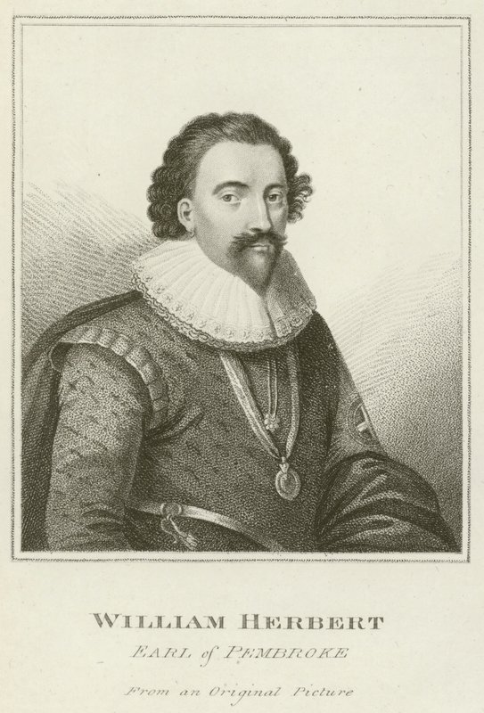 William Herbert, Conde de Pembroke (grabado) de English School