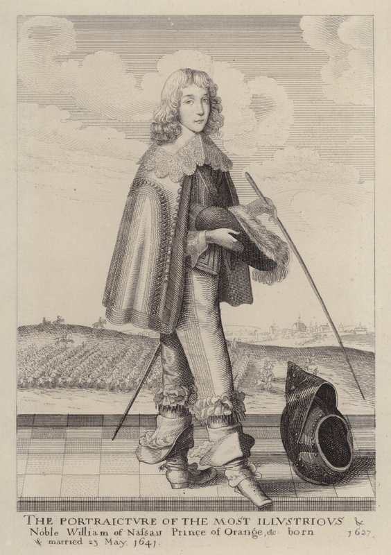 William II de Orange-Nassau, Príncipe de Orange de English School