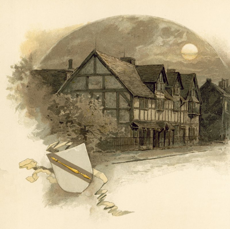 Lugar de nacimiento de William Shakespeare en Henley Street de English School