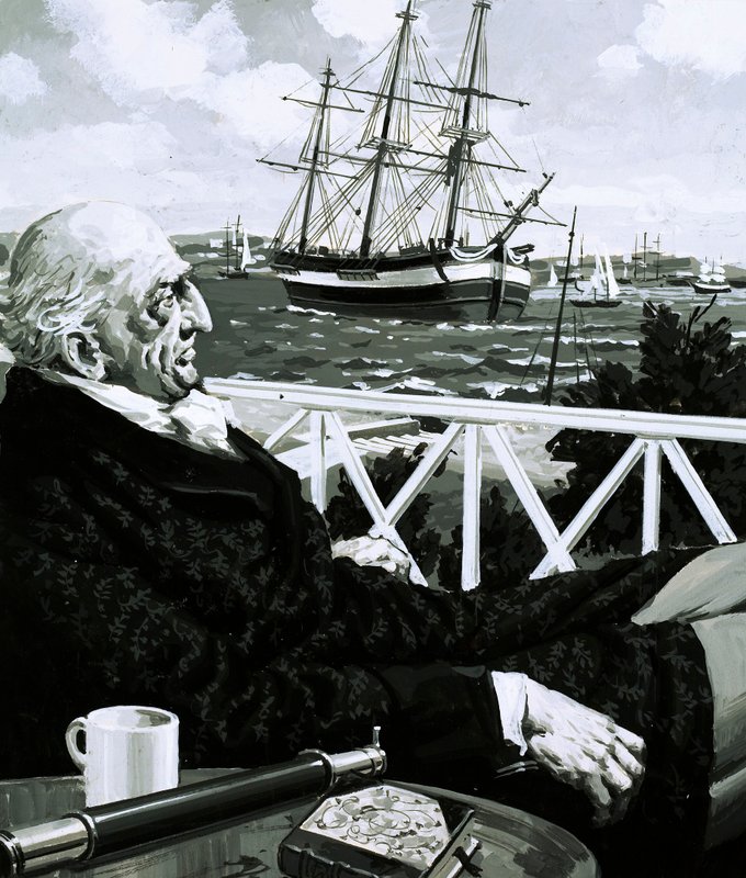 William Turner se sentaba durante horas viendo pasar los barcos de vela de English School