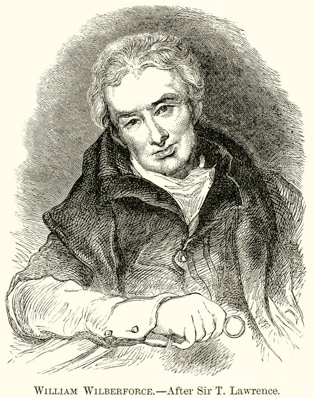 William Wilberforce. Según Sir T. Lawrence (grabado) de English School
