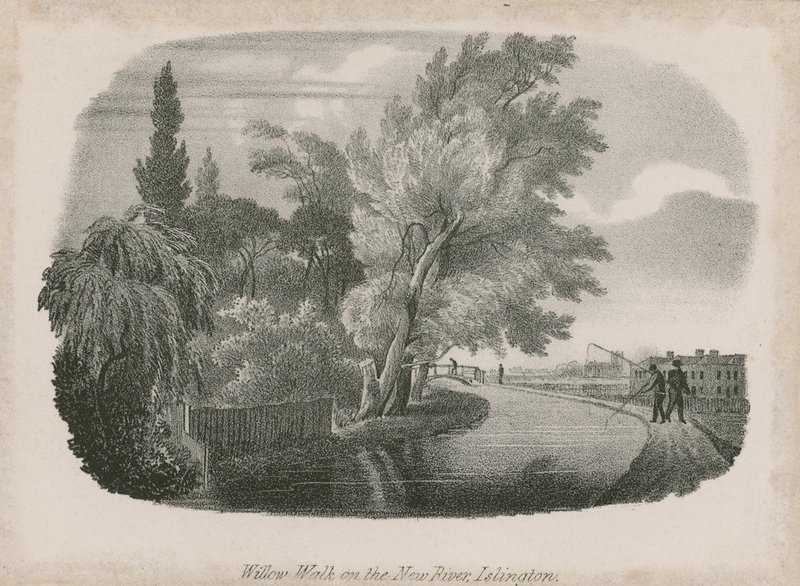Willow Walk en el New River, Islington, Londres de English School