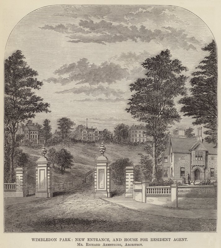 Parque Wimbledon, nueva entrada y casa para el agente residente de English School