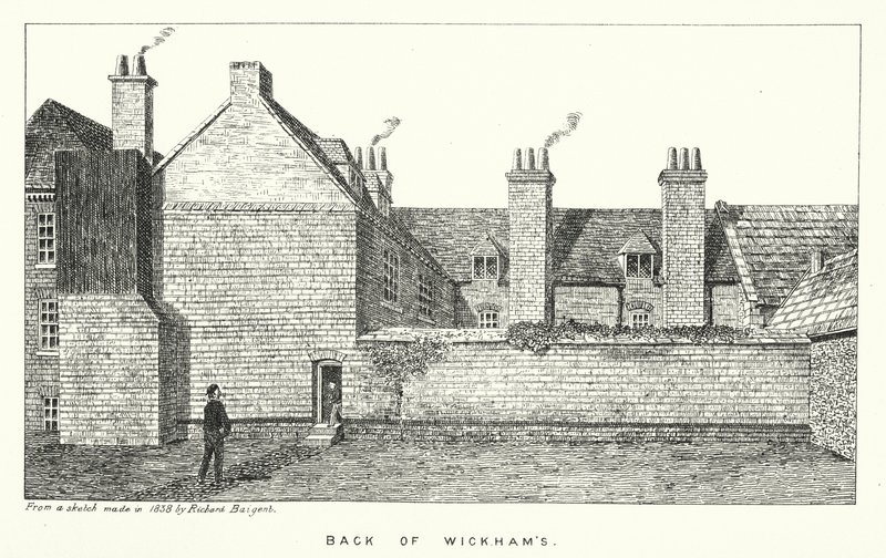 Winchester College: Parte trasera de Wickham
