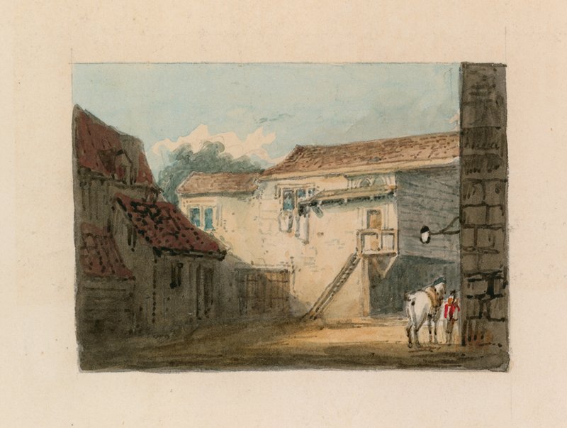 Palacio de Winchester en Bankside de English School