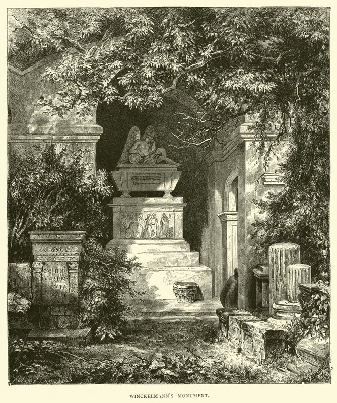 Monumento a Winckelmann de English School