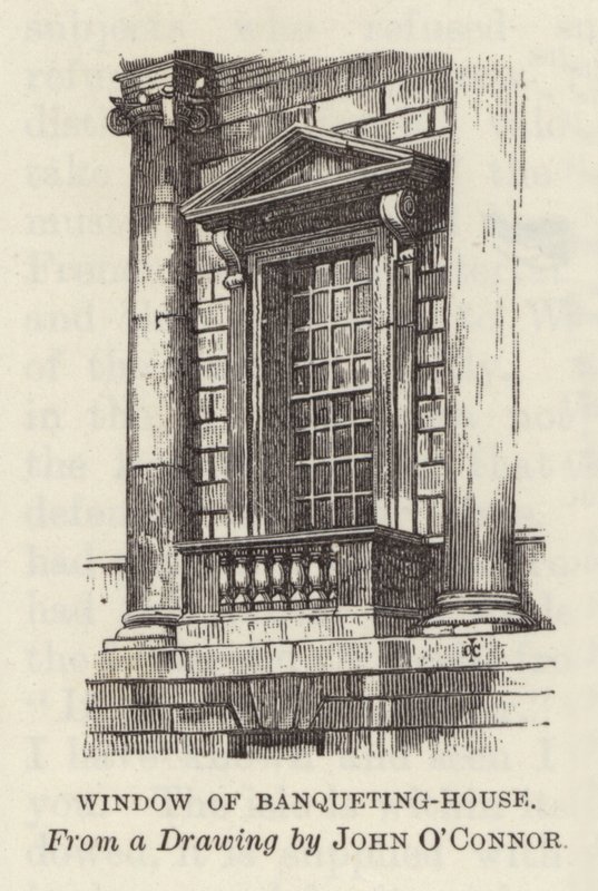 Ventana de la Casa de Banquetes de English School