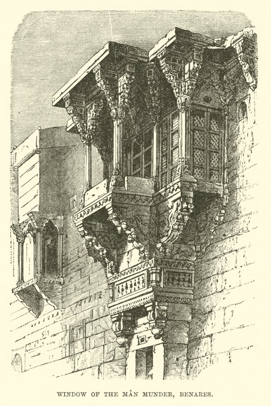 Ventana del Man Munder, Benarés de English School