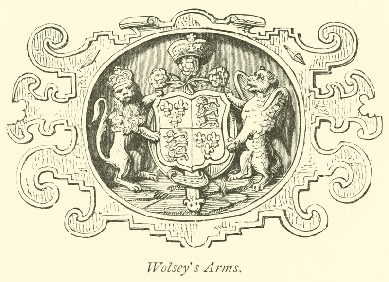 Armas de Wolsey de English School