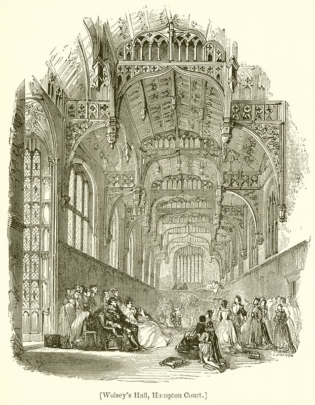 Salón de Wolsey, Hampton Court de English School
