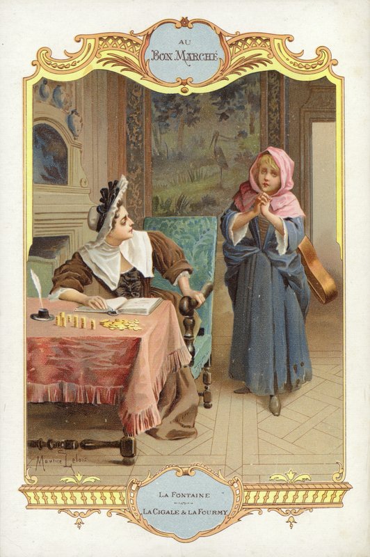 Mujer pidiendo dinero de English School
