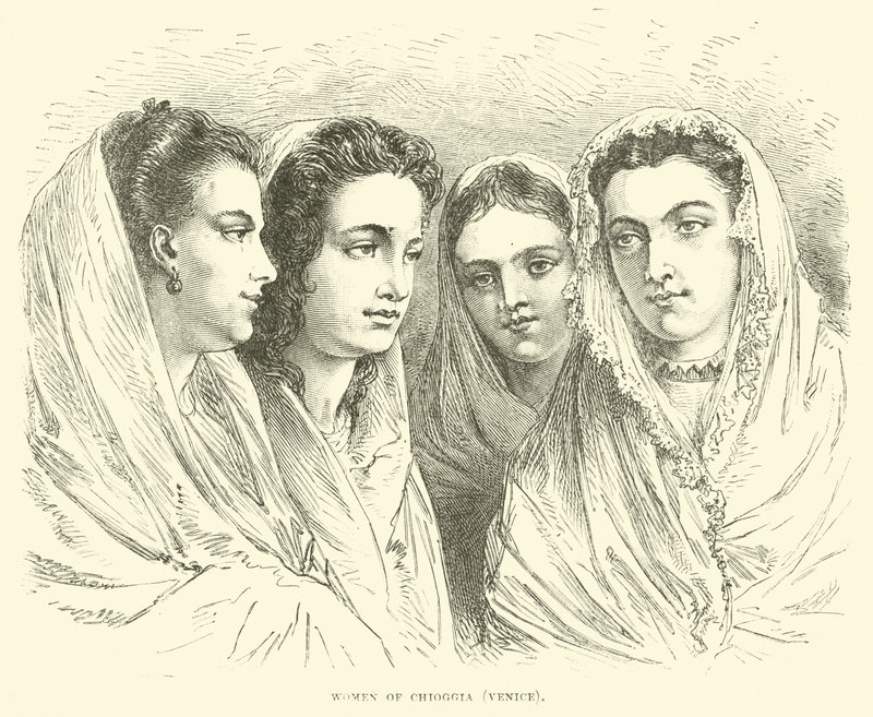 Mujeres de Chioggia, Venecia de English School
