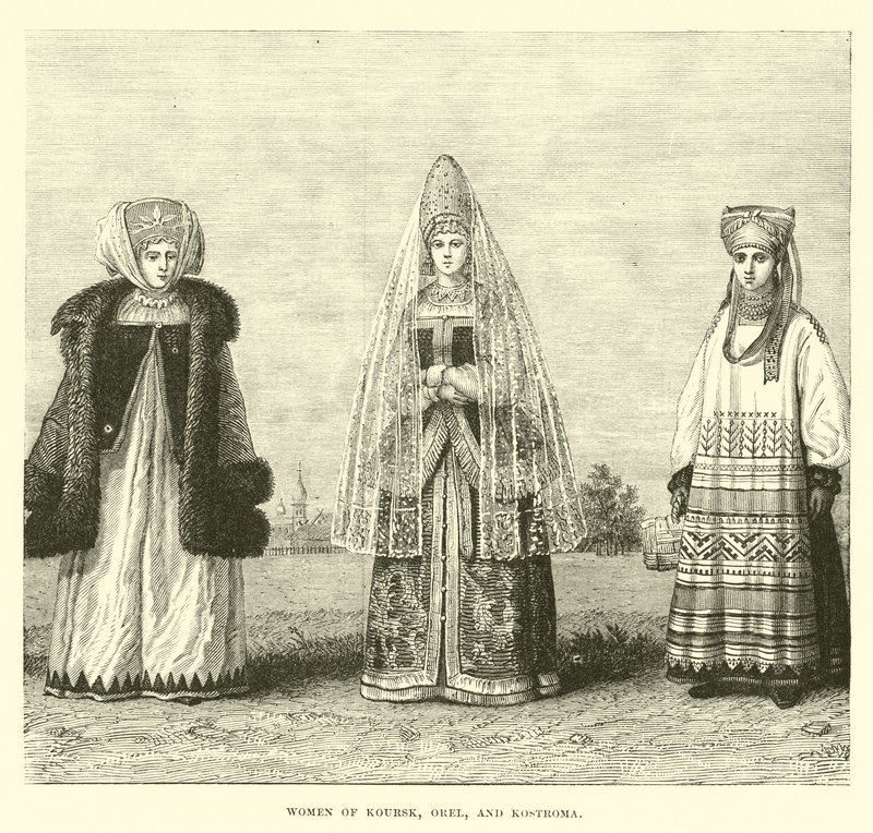 Mujeres de Koursk, Orel y Kostroma de English School