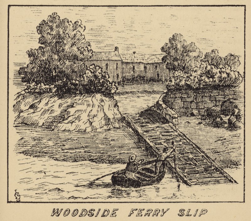 Muelle de Ferry de Woodside de English School