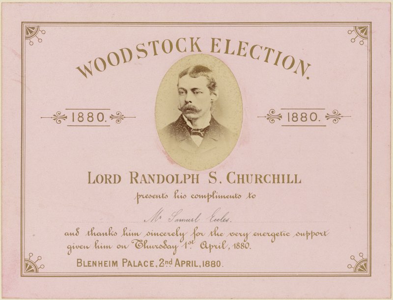 Elección de Woodstock 1880 de English School