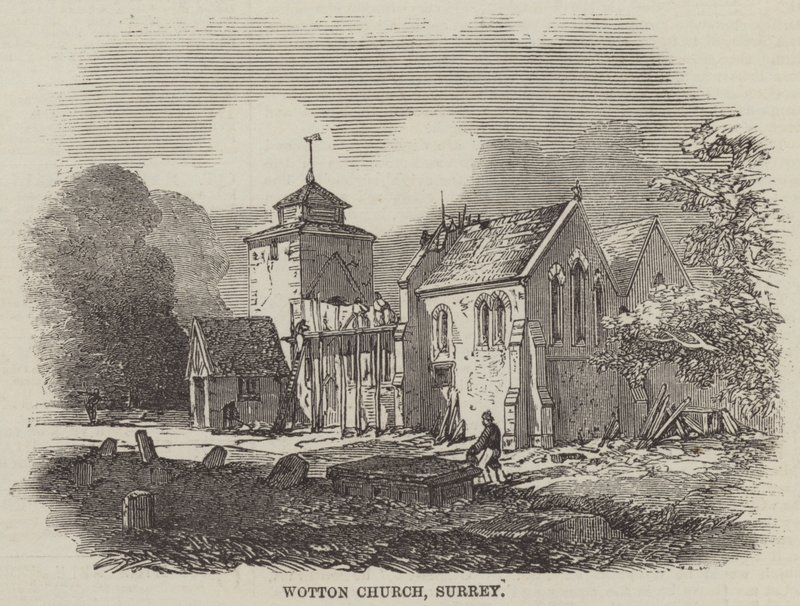 Iglesia de Wotton, Surrey de English School