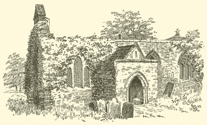 Iglesia de Wycliffe (grabado) de English School
