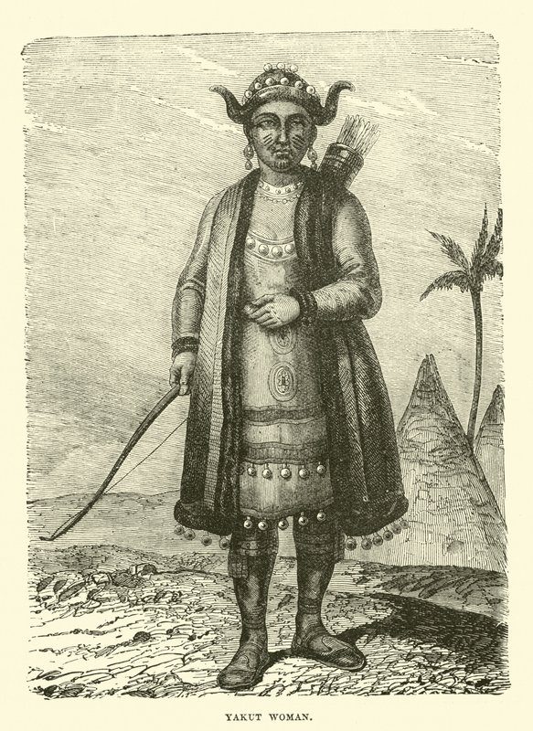 Mujer Yakut de English School