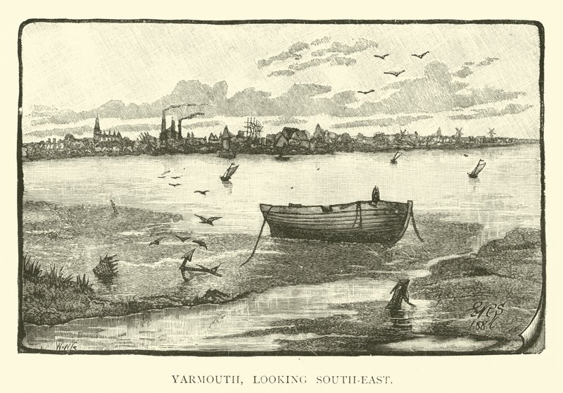 Yarmouth, mirando al sureste de English School