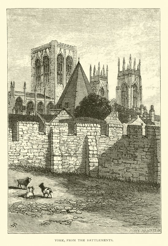 York, desde las Murallas de English School