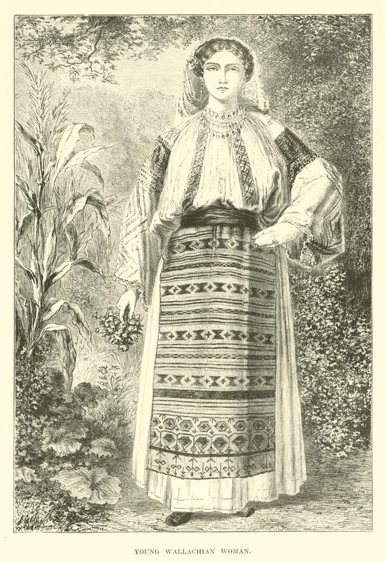 Joven mujer valaca de English School