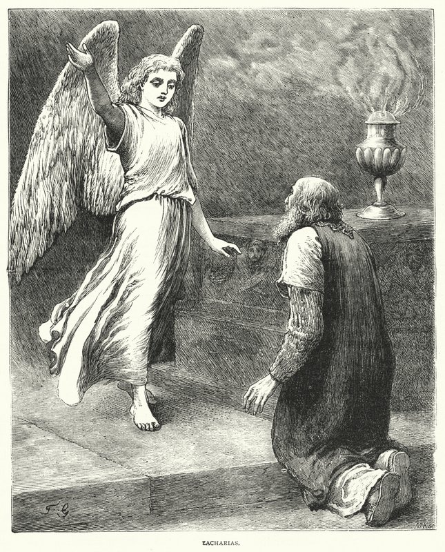 Zacarías (grabado) de English School
