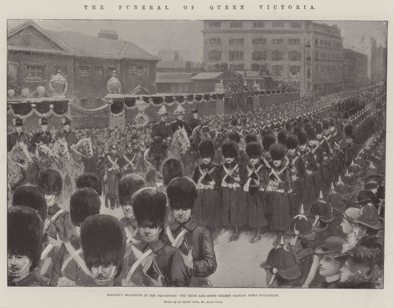 El funeral de la Reina Victoria de Enoch Ward