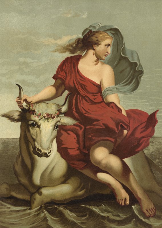 El rapto de Europa de Erasmus after Quellinus