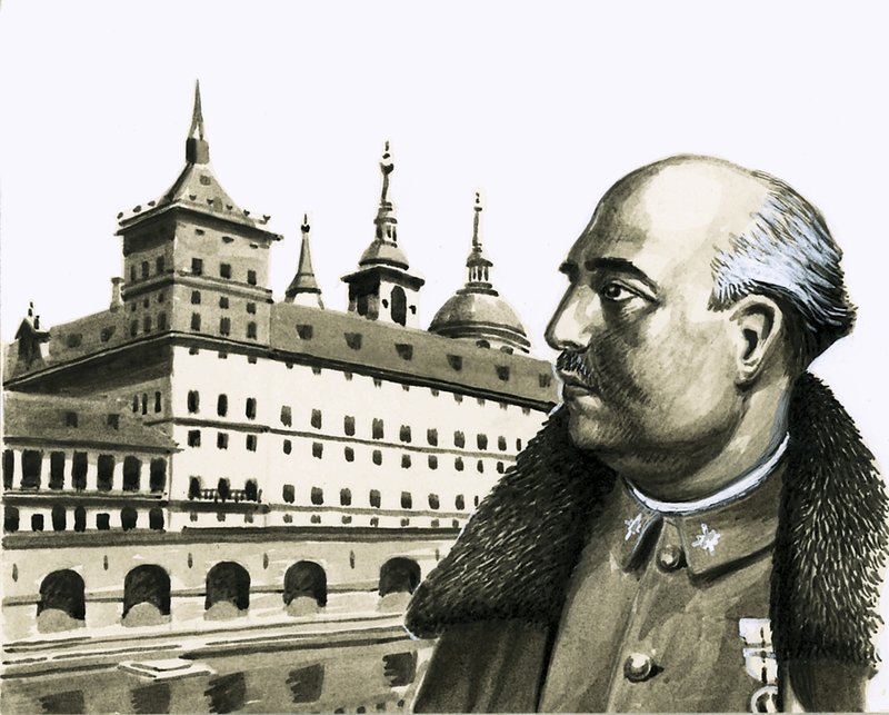 Retrato del General Franco de Eric Parker
