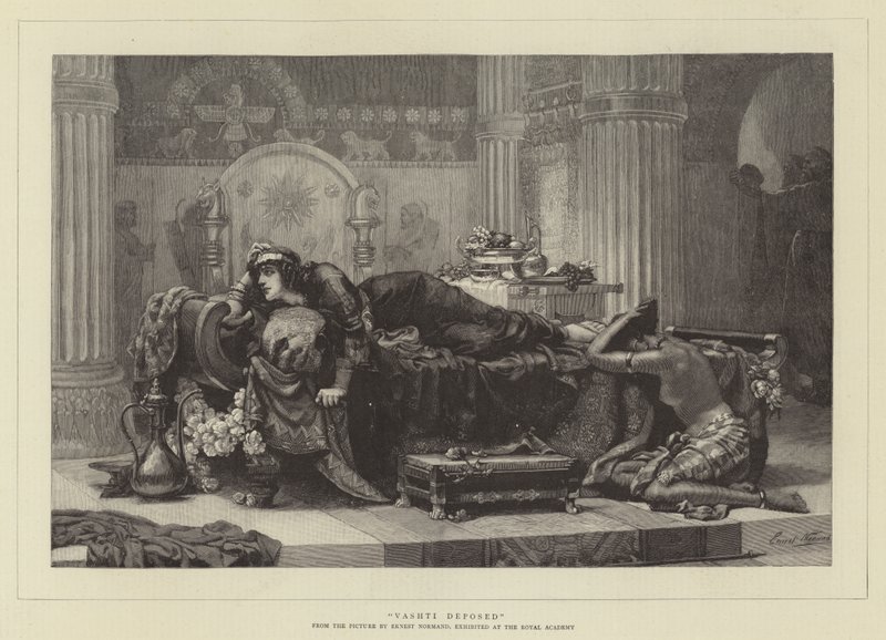 Vashti depuesta de Ernest Normand