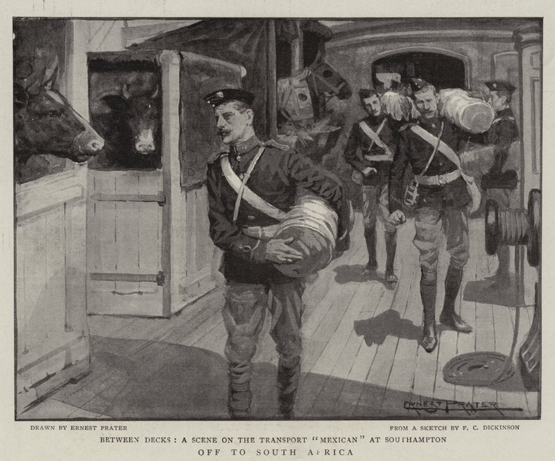 Rumbo a Sudáfrica de Ernest Prater