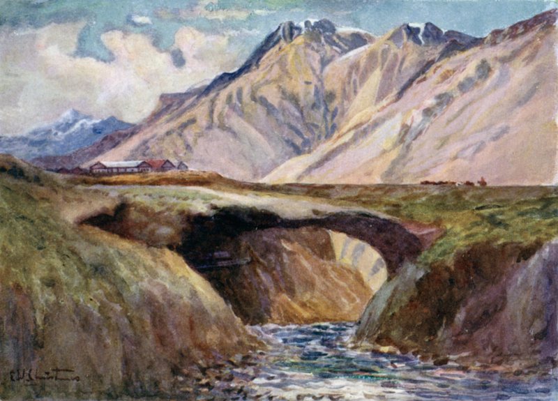 Puente del Inca, el famoso puente natural de Ernest William Christmas
