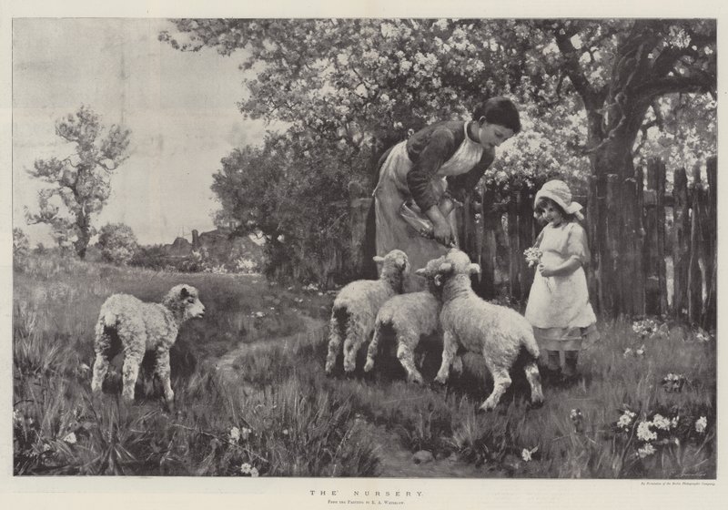 La guardería de Ernest Albert Waterlow