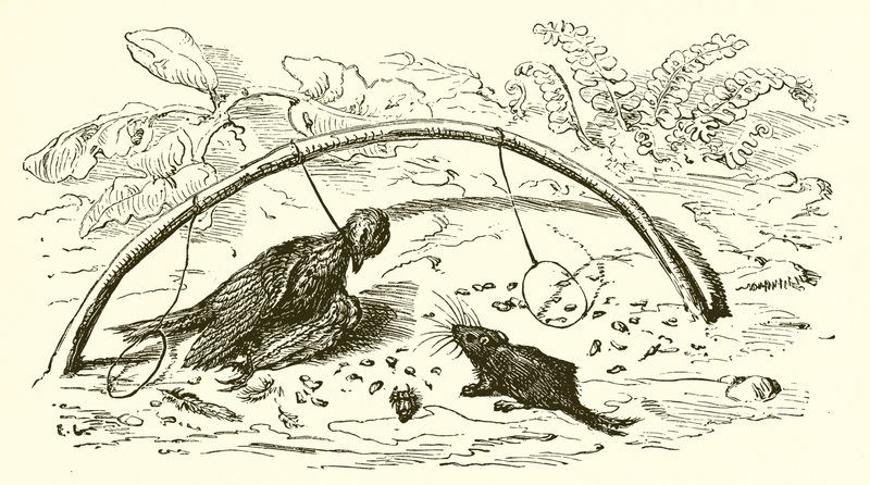 El cazador y la alondra de Ernest Henry Griset