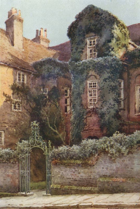 Restoration House, Rochester (litografía en color) de Ernest William Haslehust
