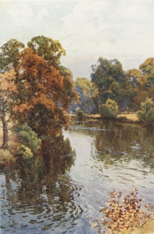 El Dee en Eaton (litografía en color) de Ernest William Haslehust
