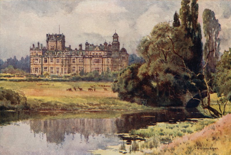Thoresby (litografía en color) de Ernest William Haslehust
