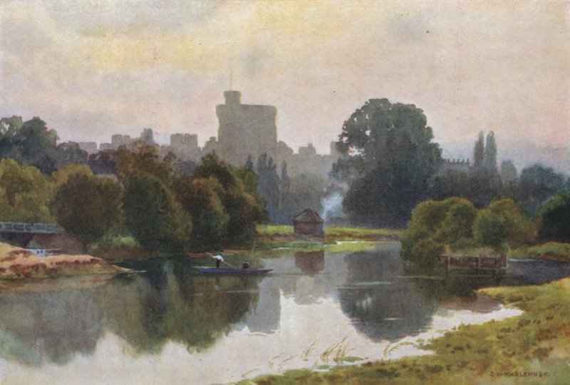 Castillo de Windsor desde Fellows