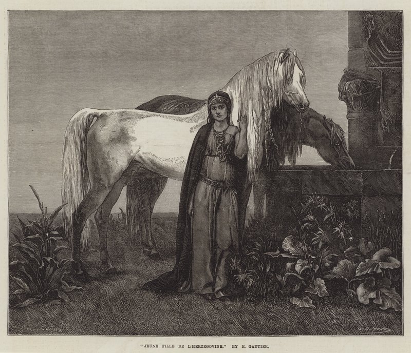 Joven de Herzegovina de Etienne Gautier