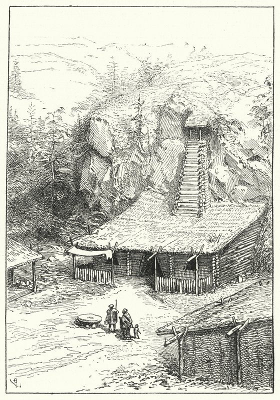 Vivienda aria en la antigua India de Eugene Emmanuel after Viollet le Duc