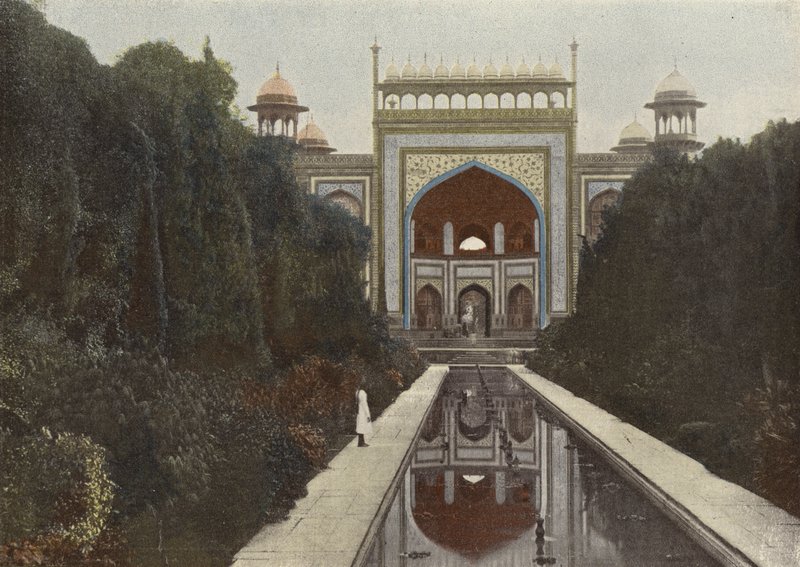 Agra, entrada del Tady Mahal de European Photographer