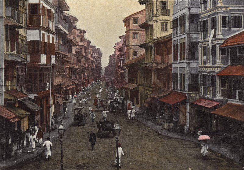 Bombay, una calle en la fortaleza de European Photographer