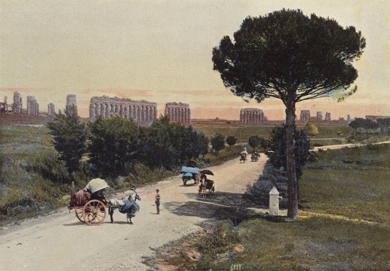 Roma, Acueducto de Claudio de European Photographer